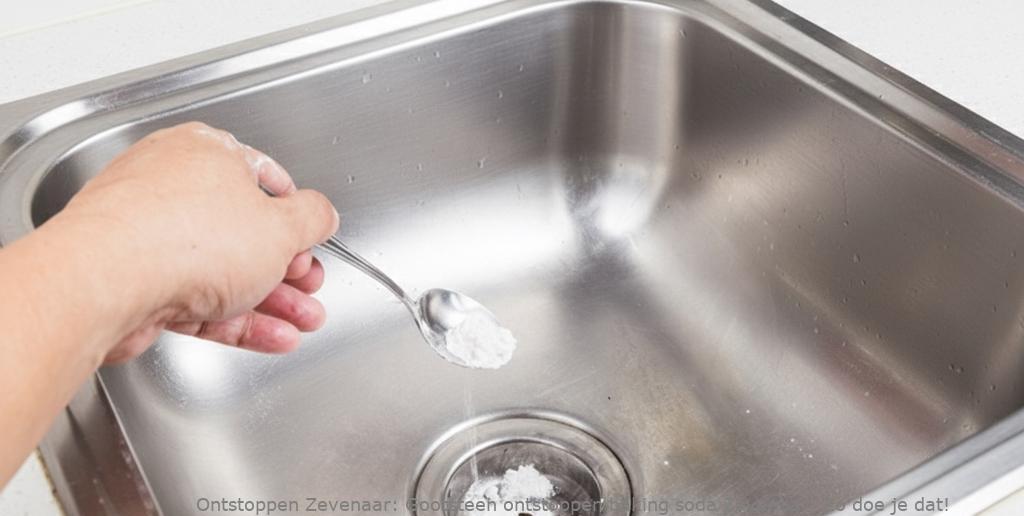 Gootsteen ontstoppen baking soda Zevenaar: Zo doe je dat!