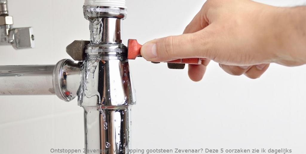 Verstopping gootsteen Zevenaar? Deze 5 oorzaken zie ik dagelijks