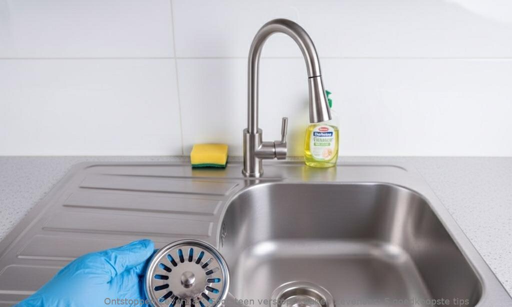 Gootsteen verstopt keuken Zevenaar: 5 goedkoopste tips