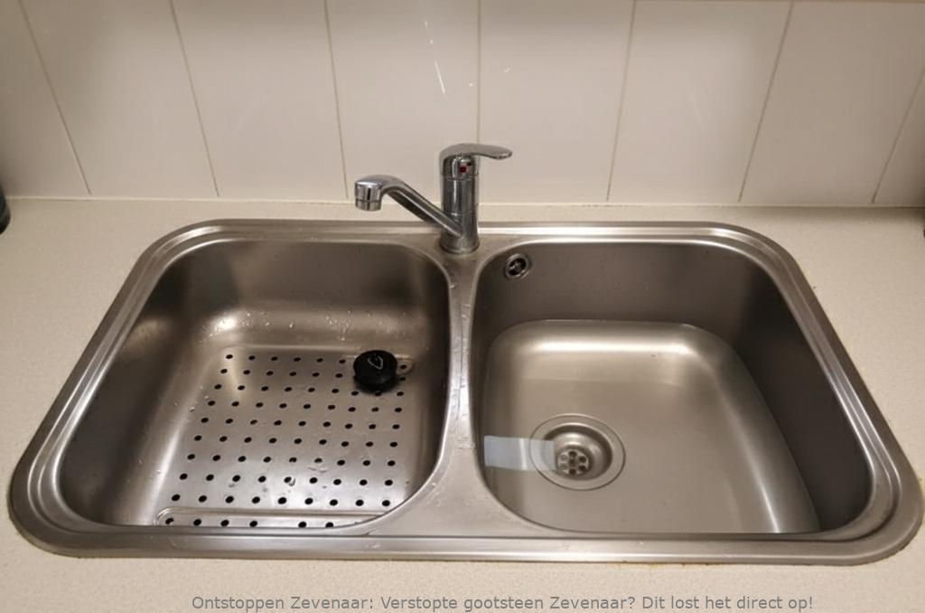 Verstopte gootsteen Zevenaar? Dit lost het direct op!